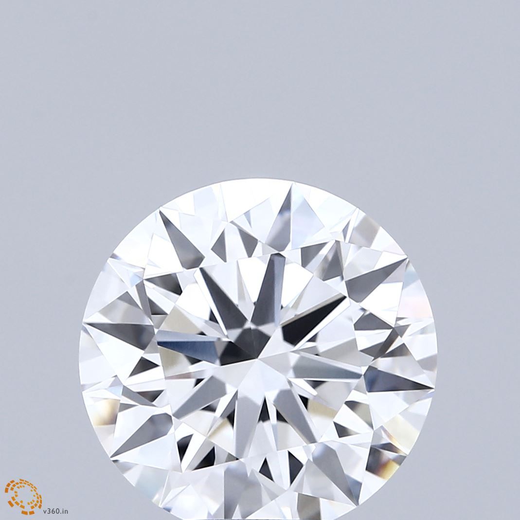 5.13 Carat E-VVS1 Round Lab Diamond