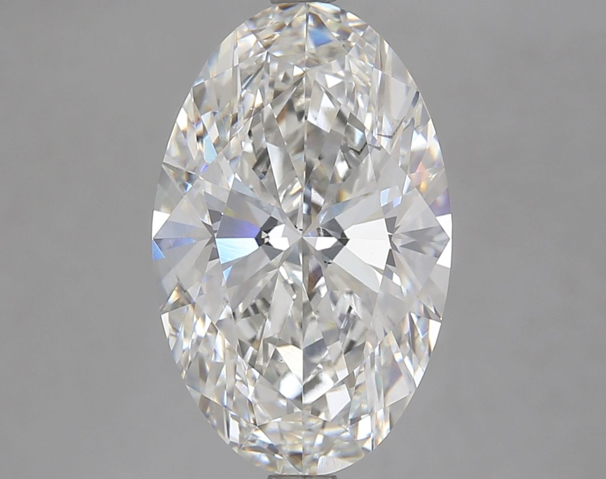 4.76 Carat G-VS2 Oval Lab Diamond