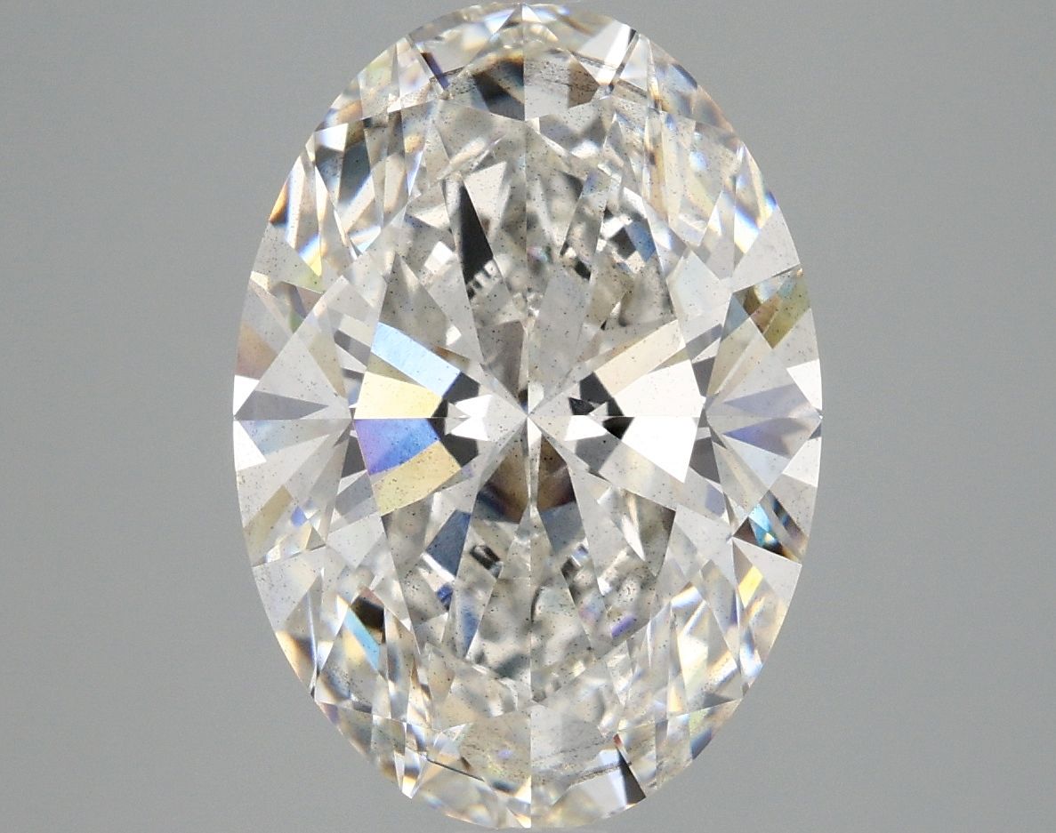 5.08 Carat F-SI1 Oval Lab Diamond