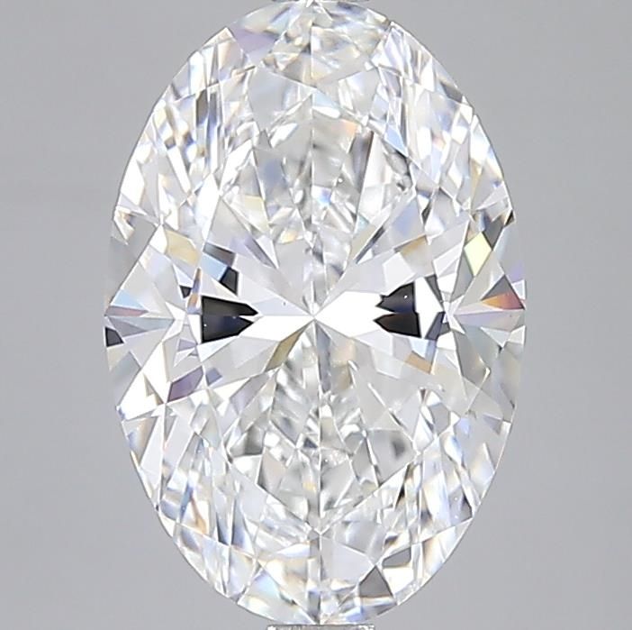 4.00 Carat E-VVS2 Oval Lab Diamond