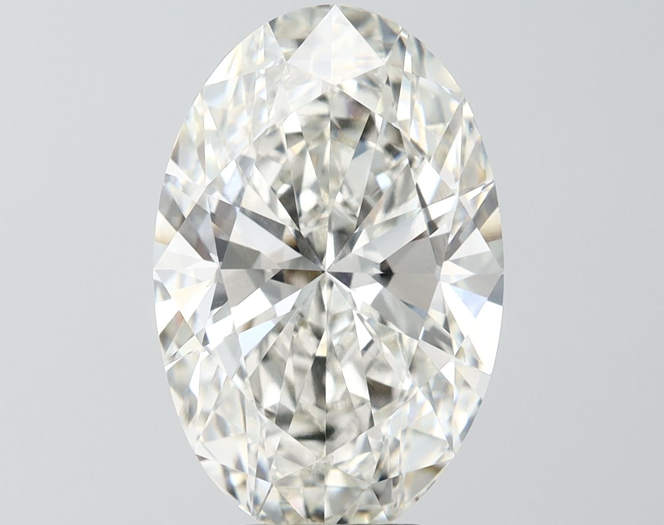 6.52 Carat G-VVS2 Oval Lab Diamond