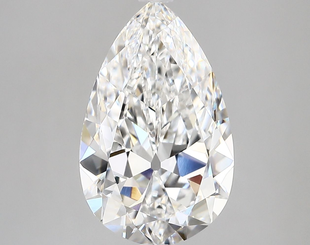 4.36 Carat E-VVS1 Pear Lab Diamond