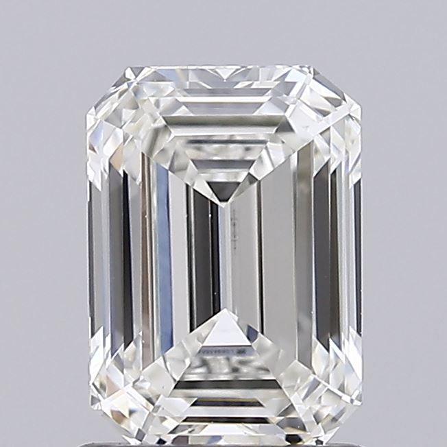 1.10 Carat G-VVS2 Emerald Lab Diamond