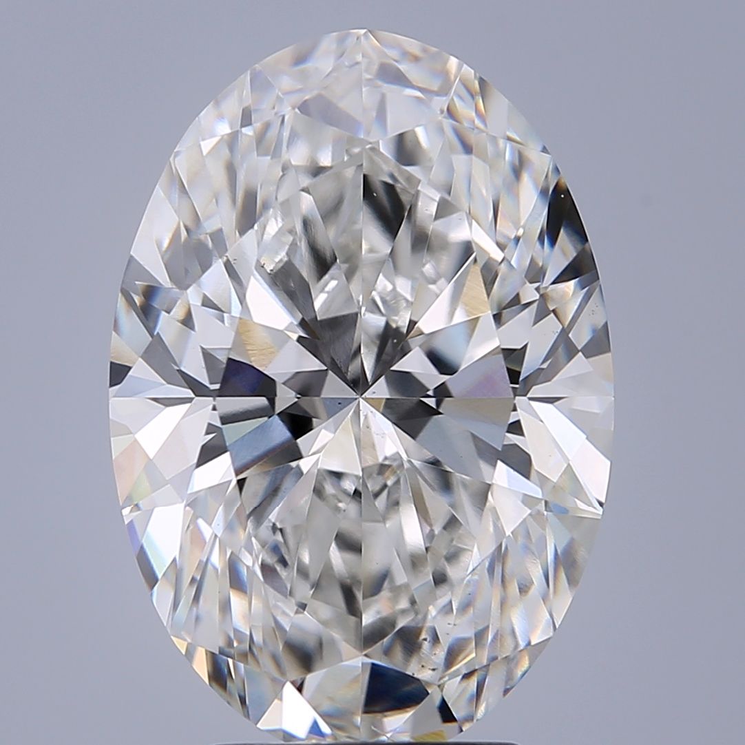 3.77 Carat E-VS2 Oval Lab Diamond