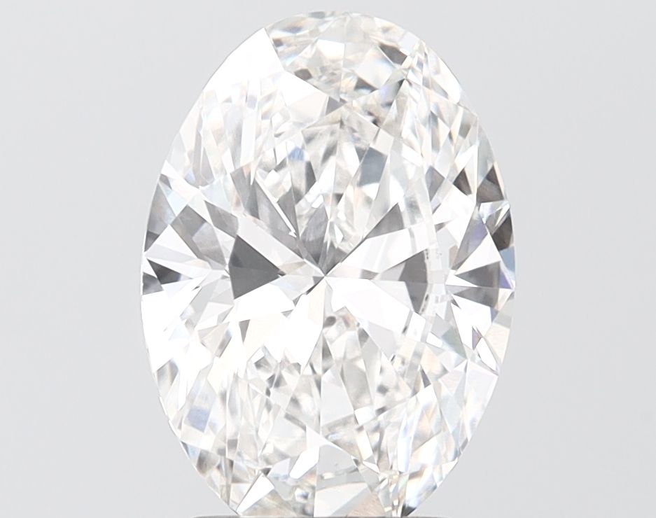 2.64 Carat F-VS1 Oval Lab Diamond