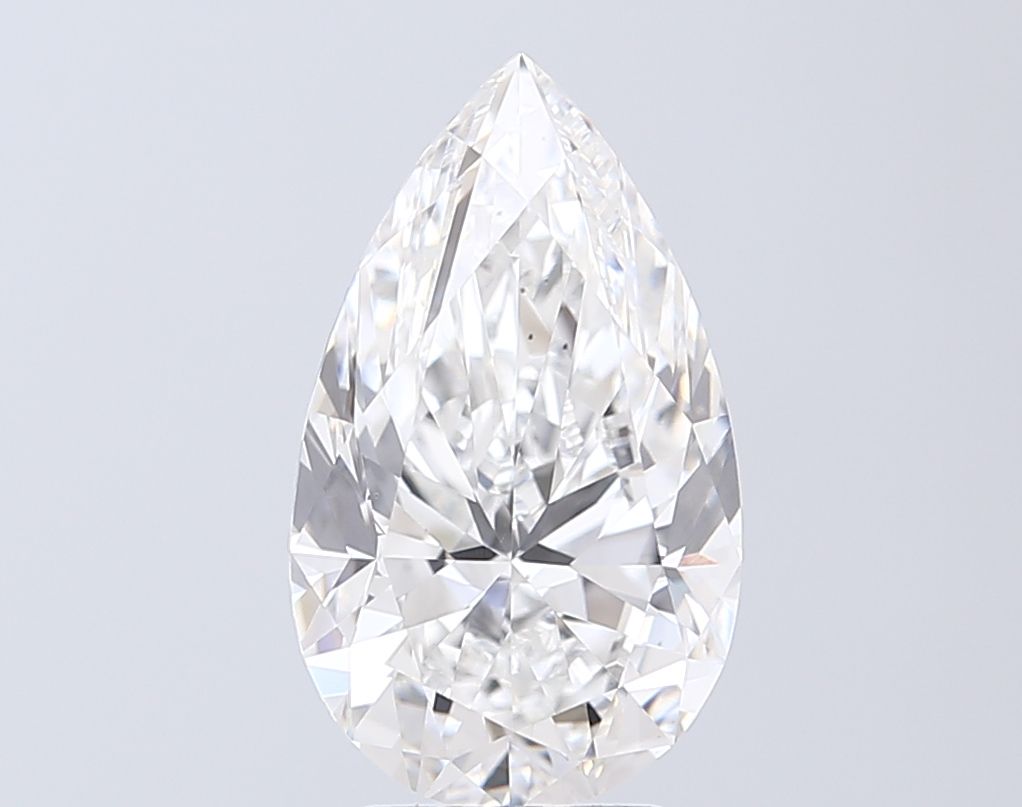 3.55 Carat E-VS2 Pear Lab Diamond