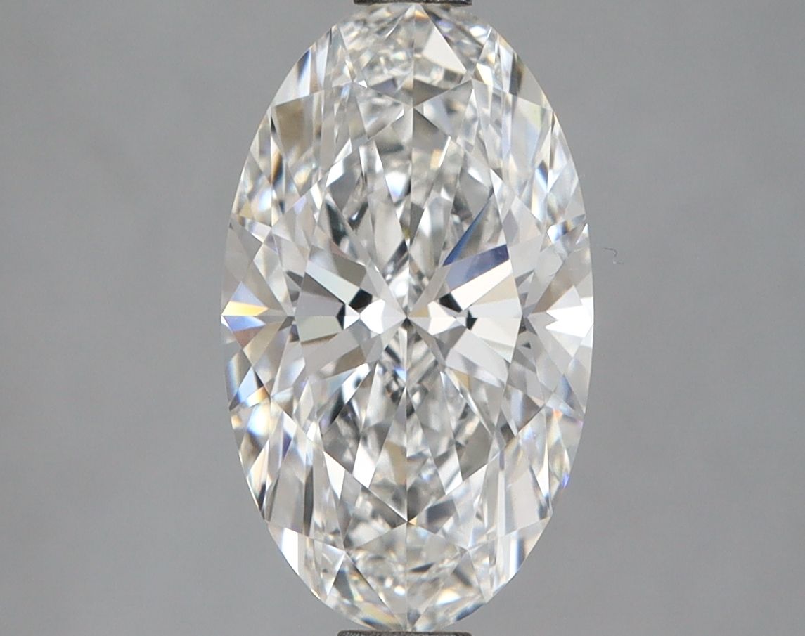 2.58 Carat F-VVS2 Oval Lab Diamond