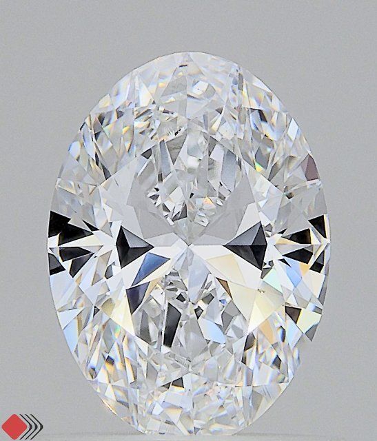 0.98 Carat D-VS1 Oval Lab Diamond
