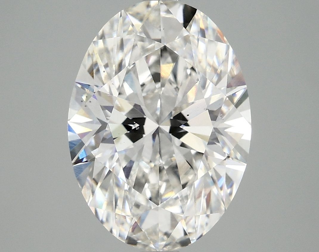 4.03 Carat F-SI1 Oval Lab Diamond
