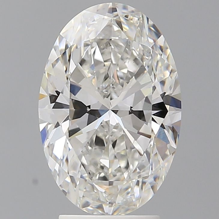 3.60 Carat F-VS1 Oval Lab Diamond
