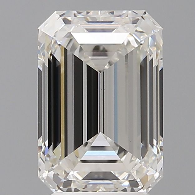 3.59 Carat F-VS1 Emerald Lab Diamond
