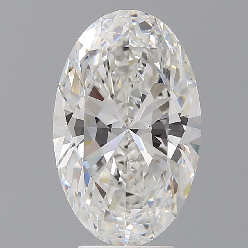 4.56 Carat F-VS1 Oval Lab Diamond