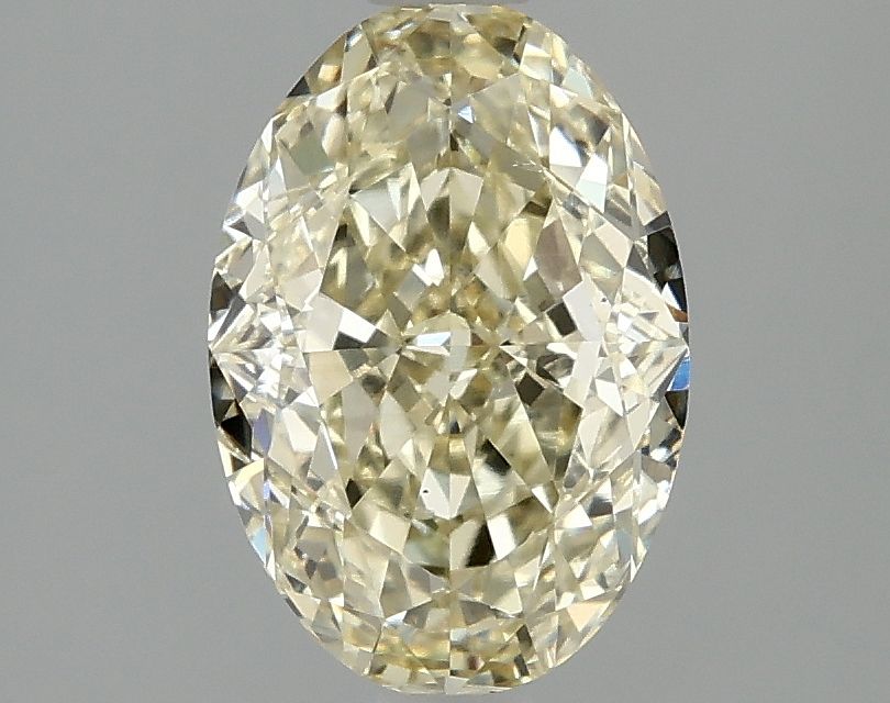 2.10 Carat Oval Cut Fancy Yellow