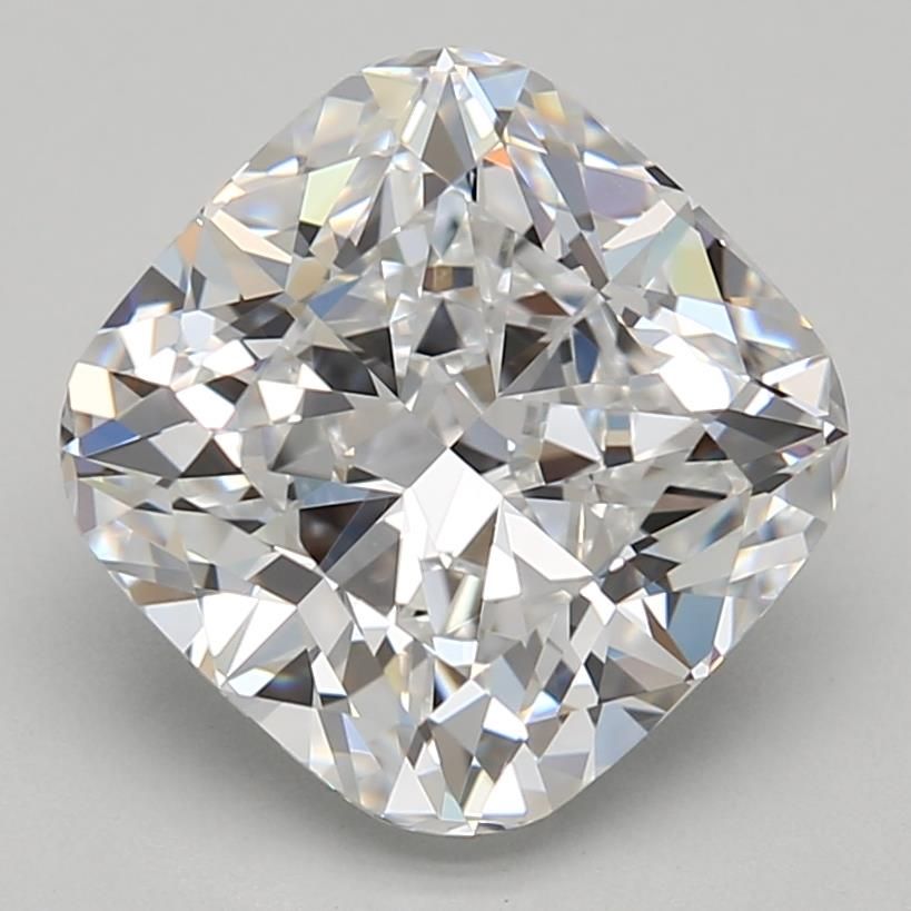 3.50 Carat D-VVS1 Cushion Lab Diamond