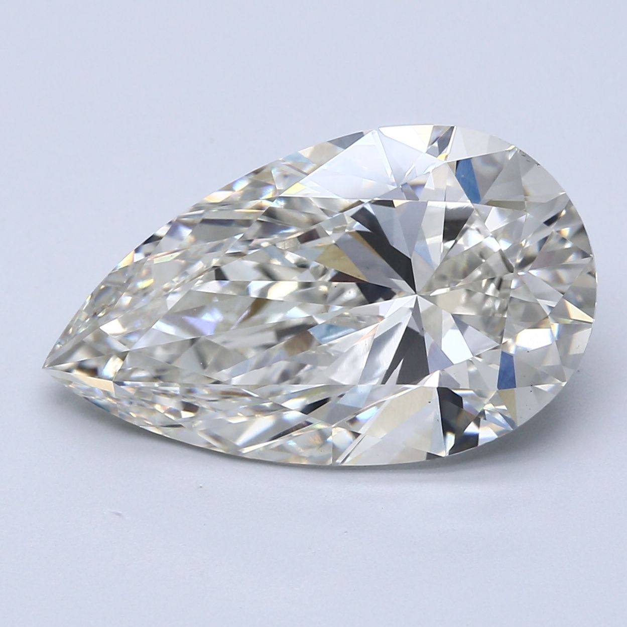 10.02 Carat I-VS1 Pear Lab Diamond