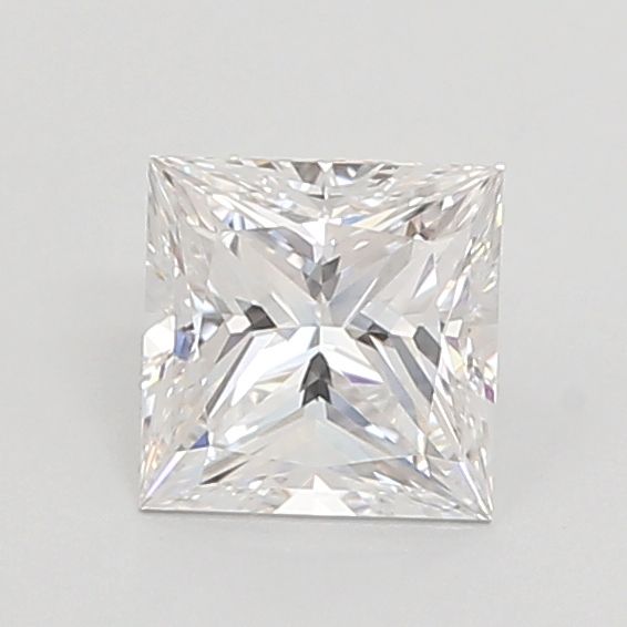 0.68 Carat D-VVS2 Princess Lab Diamond