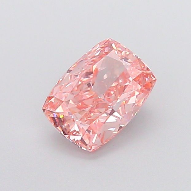 1.50 Carat Cushion Cut Fancy Pink