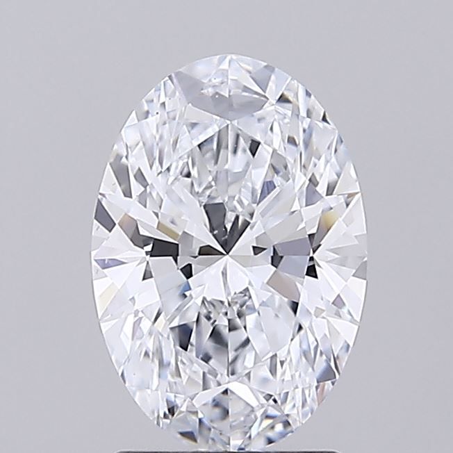 1.74 Carat E-VVS1 Oval Lab Diamond