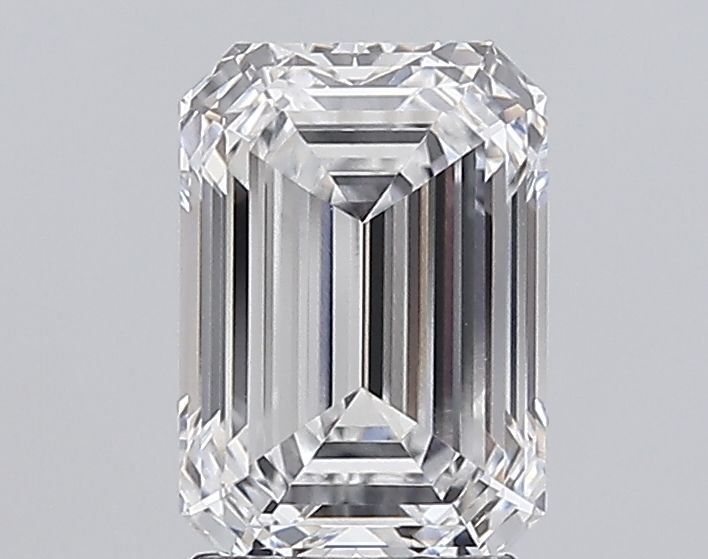 2.74 Carat D-VVS1 Emerald Lab Diamond