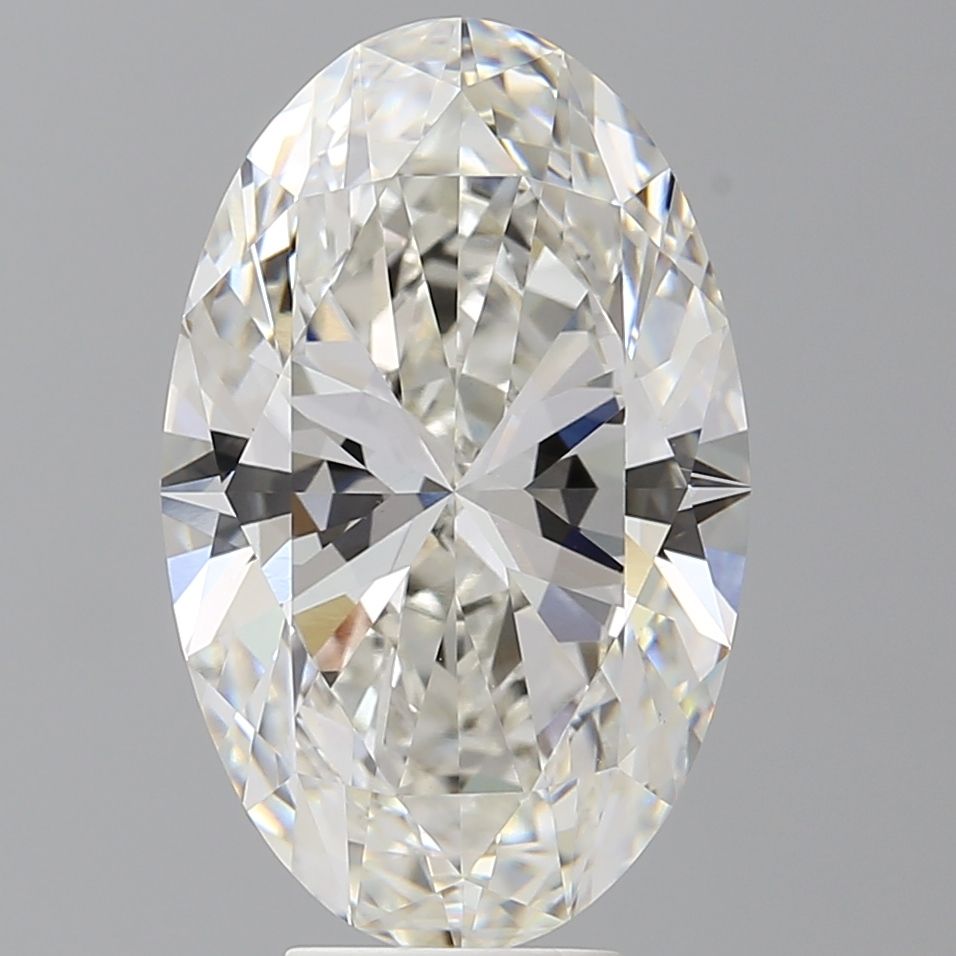 6.59 Carat G-VS1 Oval Lab Diamond
