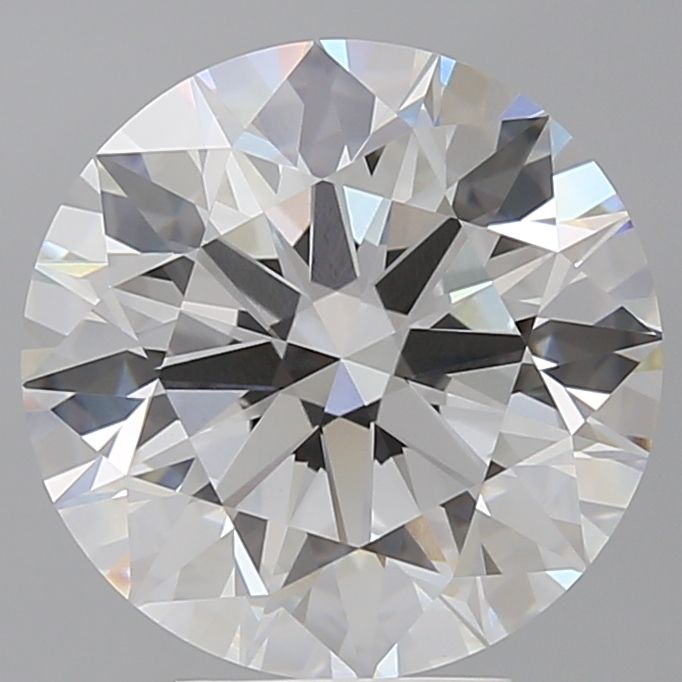 5.54 Carat F VVS2 Round Lab Diamond
