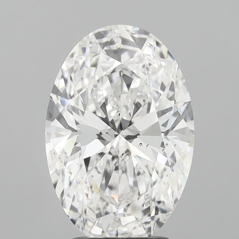 3.15 Carat D-VS2 Oval Lab Diamond