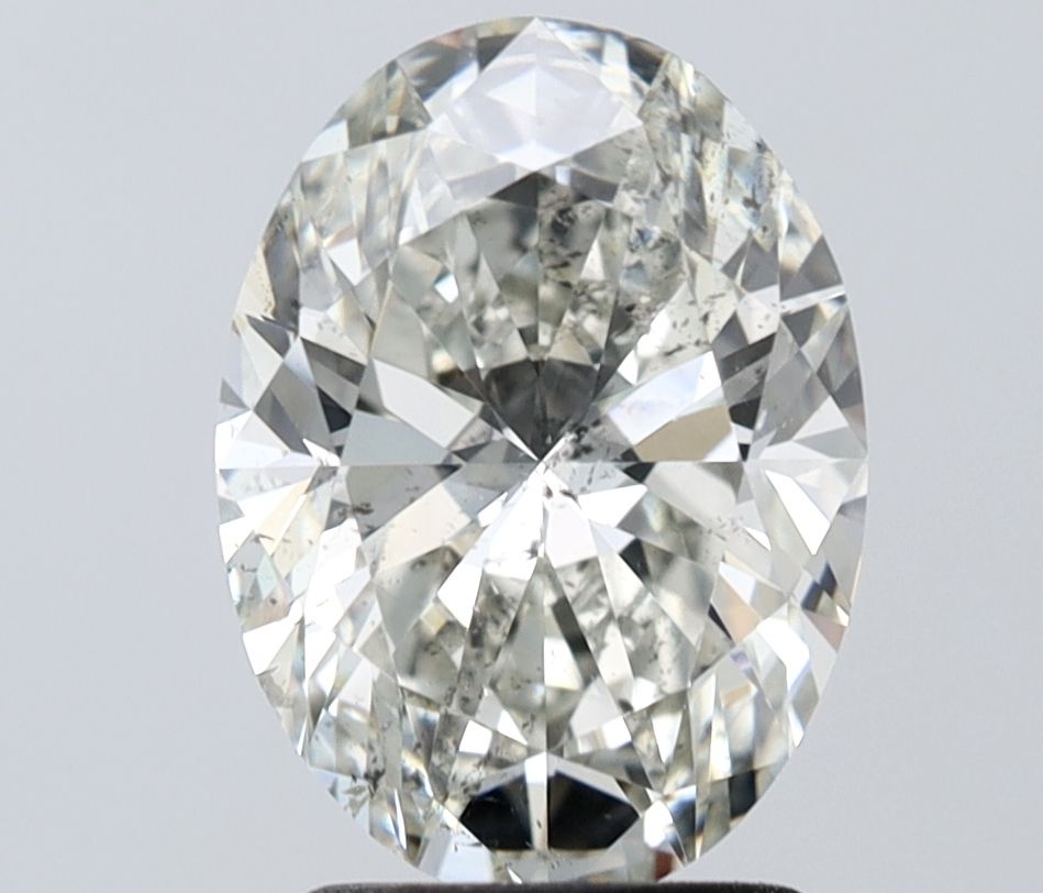 2.20 Carat J-SI2 Oval Cut Diamond