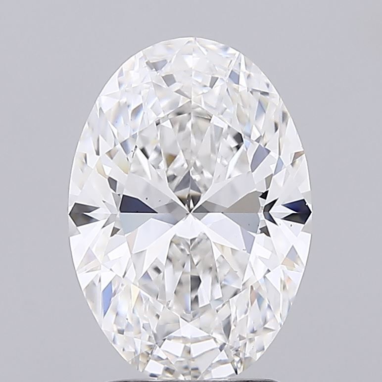 2.56 Carat E-VS2 Oval Lab Diamond