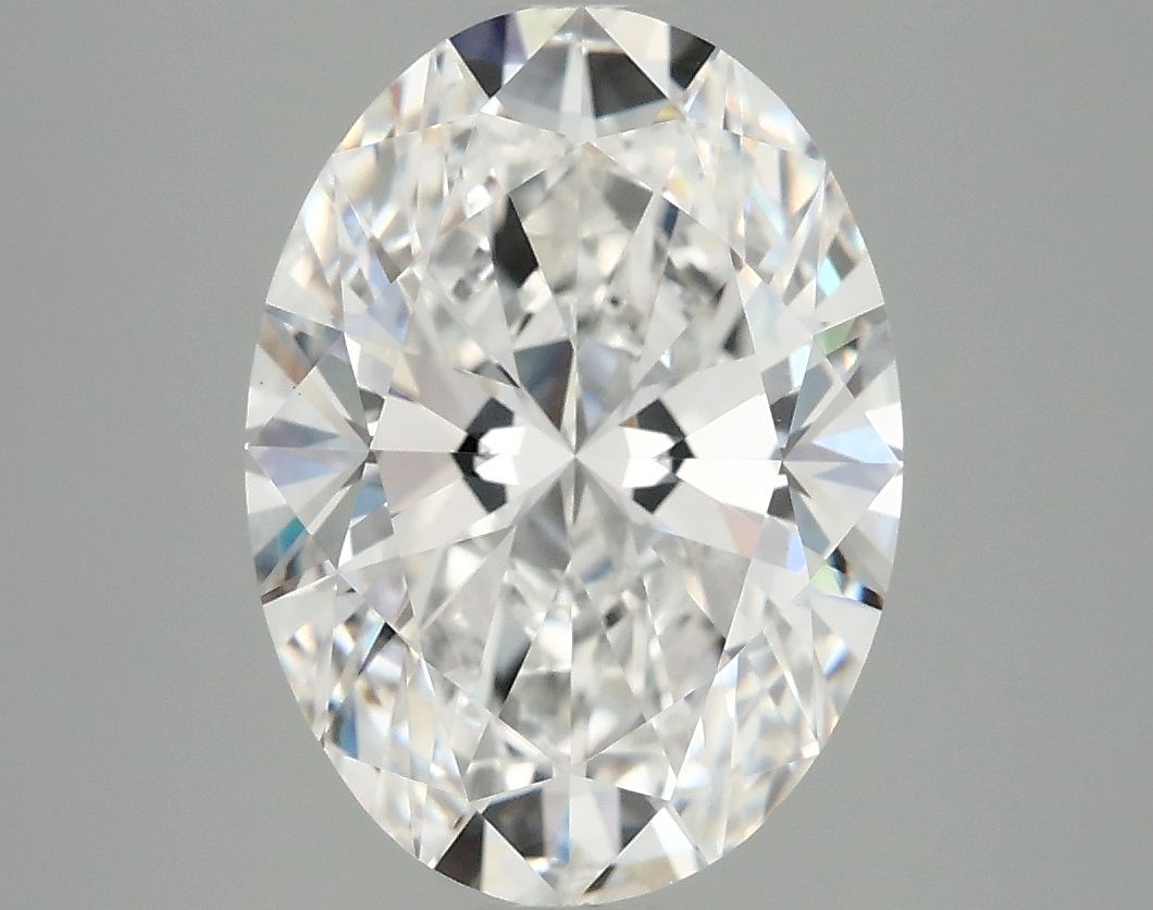 3.78 Carat E-VVS2 Oval Lab Diamond