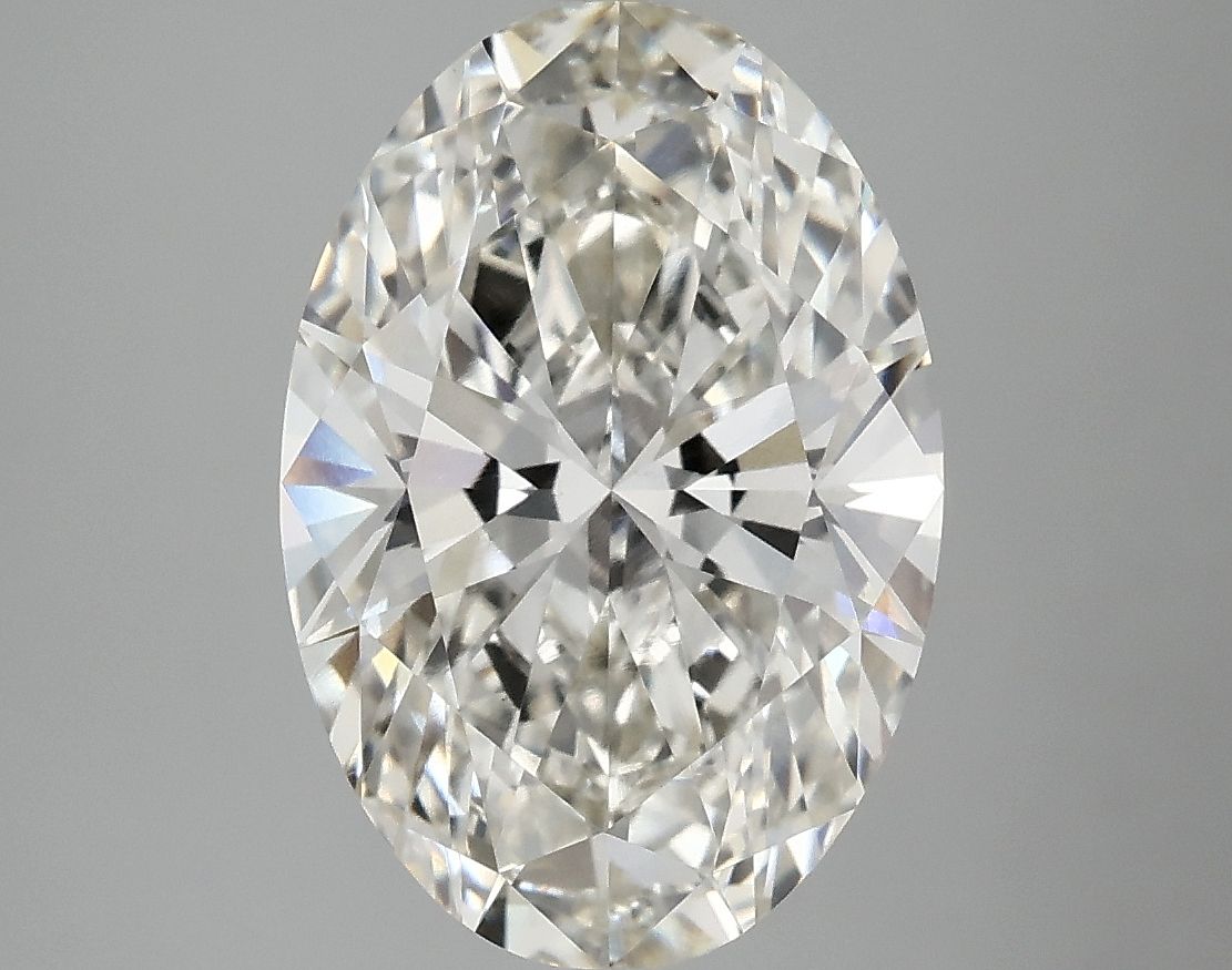 3.89 Carat H-VS1 Oval Lab Diamond