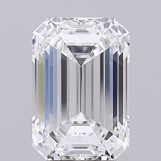 4.17 Carat D-VVS2 Emerald Lab Diamond