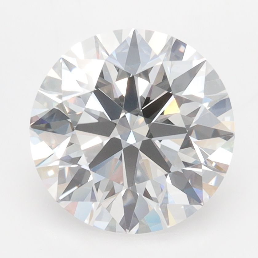 3.04 Carat D-IF Round Lab Diamond