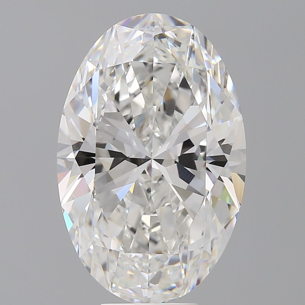 9.55 Carat E-VVS2 Oval Lab Diamond