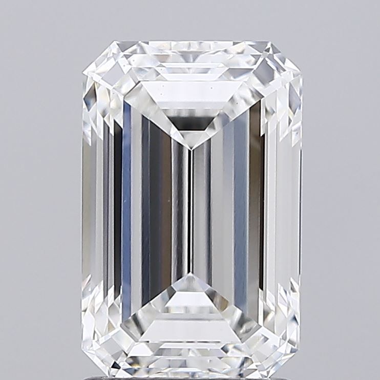 2.06 Carat F-VS1 Emerald Lab Diamond