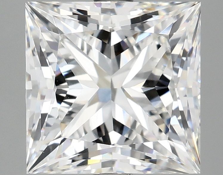 4.03 Carat E-VVS2 Princess Lab Diamond