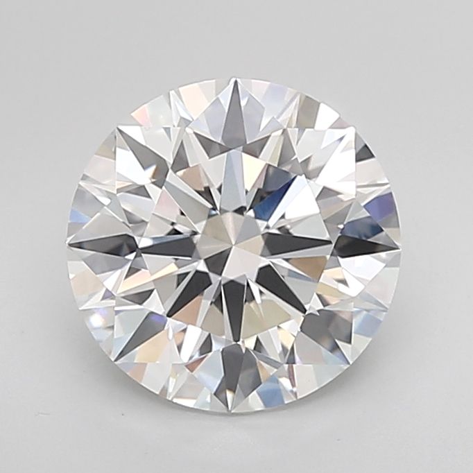 3.28 Carat E-VS1 Round Lab Diamond
