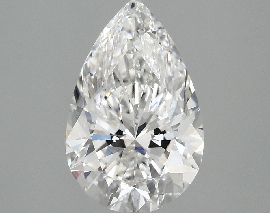 2.10 Carat E-VVS2 Pear Lab Diamond
