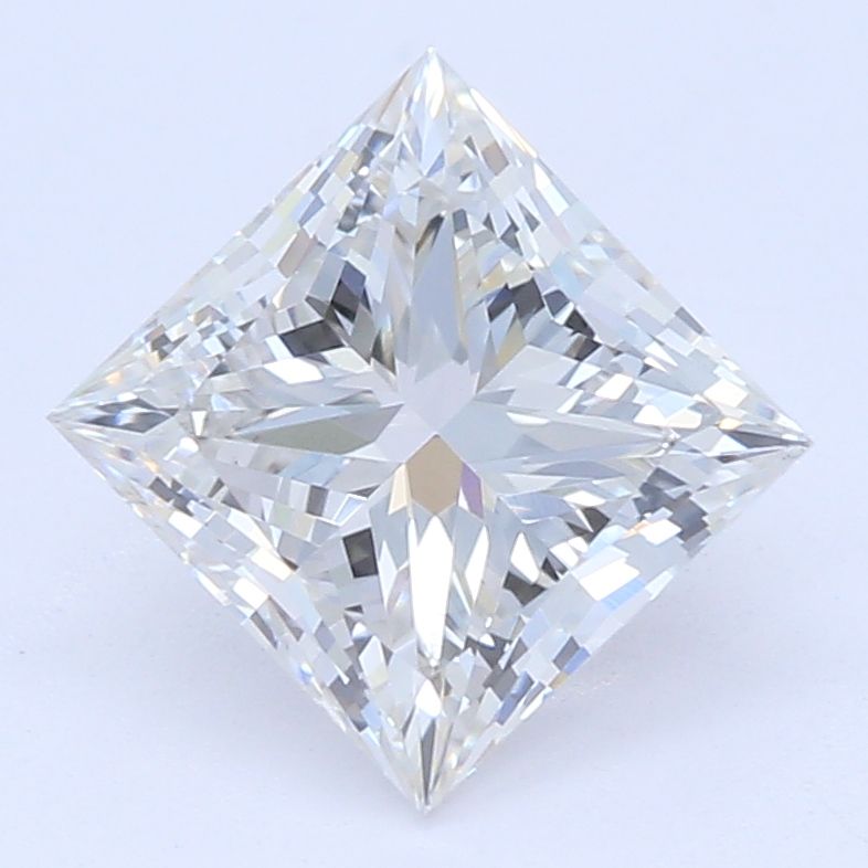 0.90 Carat F-VS1 Princess Lab Diamond