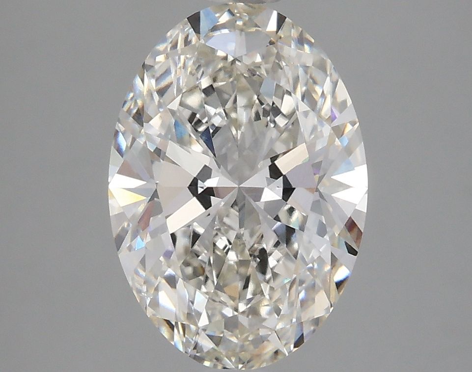 2.66 Carat H-VS2 Oval Lab Diamond