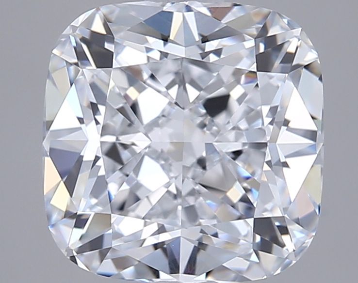 2.53 Carat D-VVS2 Cushion Lab Diamond