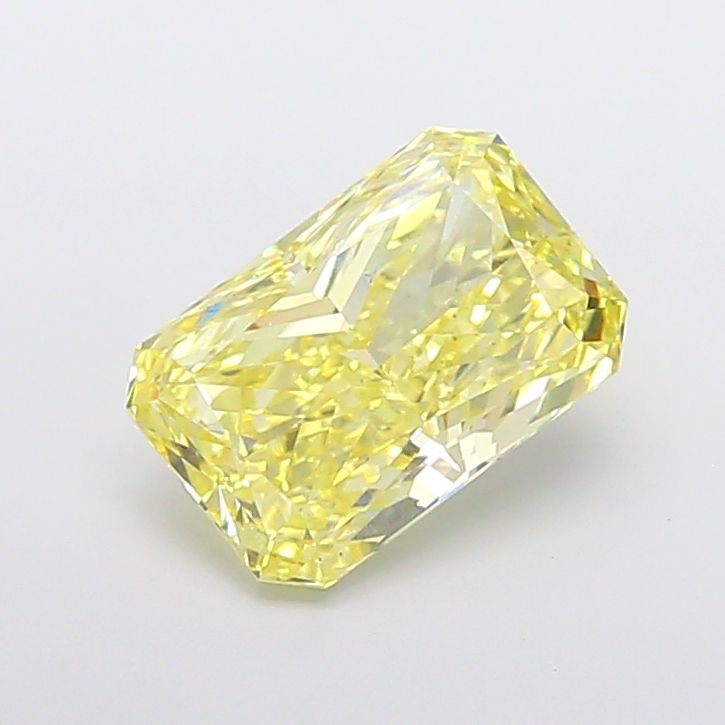 4.03 Carat Radiant Cut Fancy Yellow