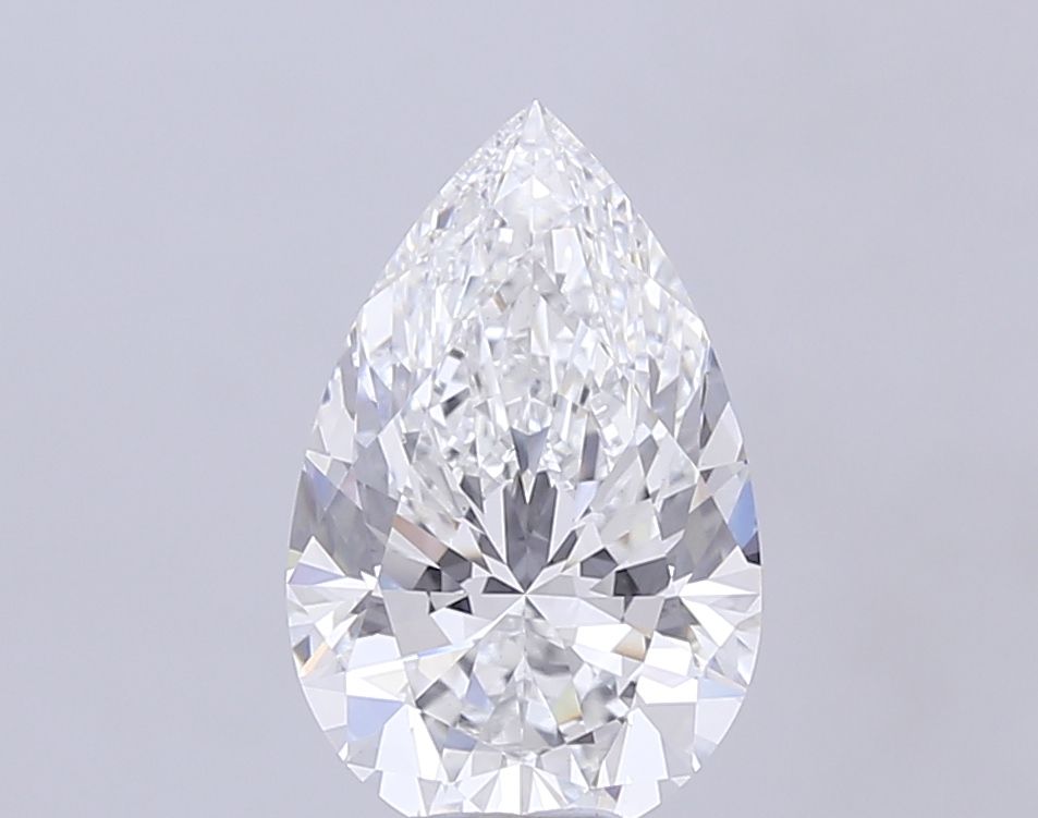 3.00 Carat G-VS1 Pear Lab Diamond