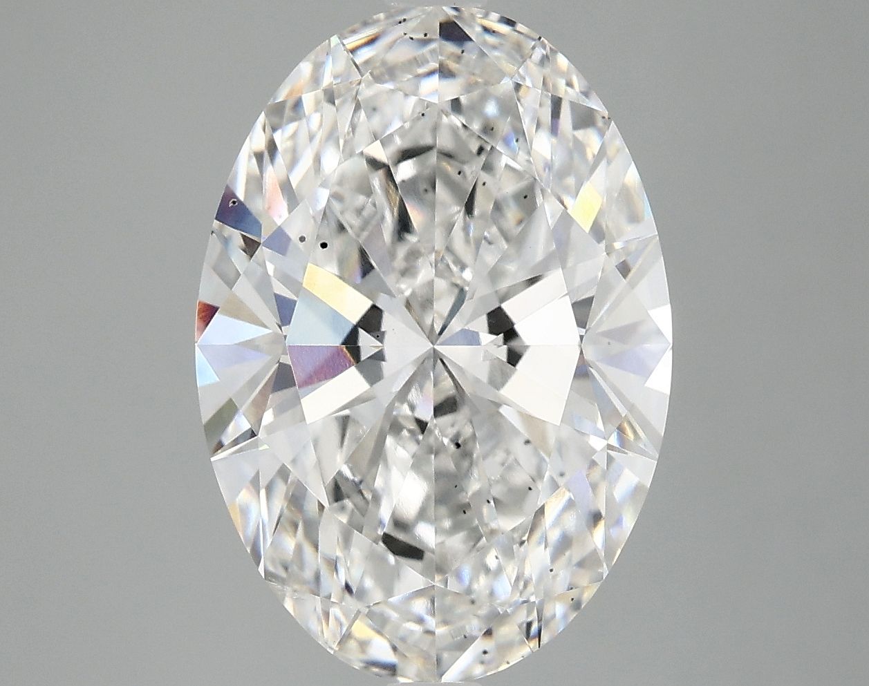 5.65 Carat E-SI1 Oval Lab Diamond
