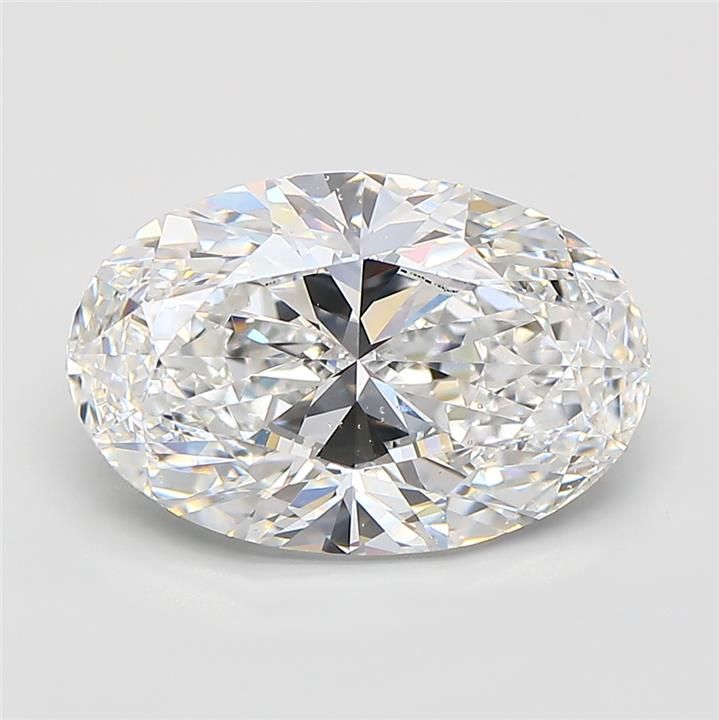 4.01 Carat D-VS2 Oval Lab Diamond