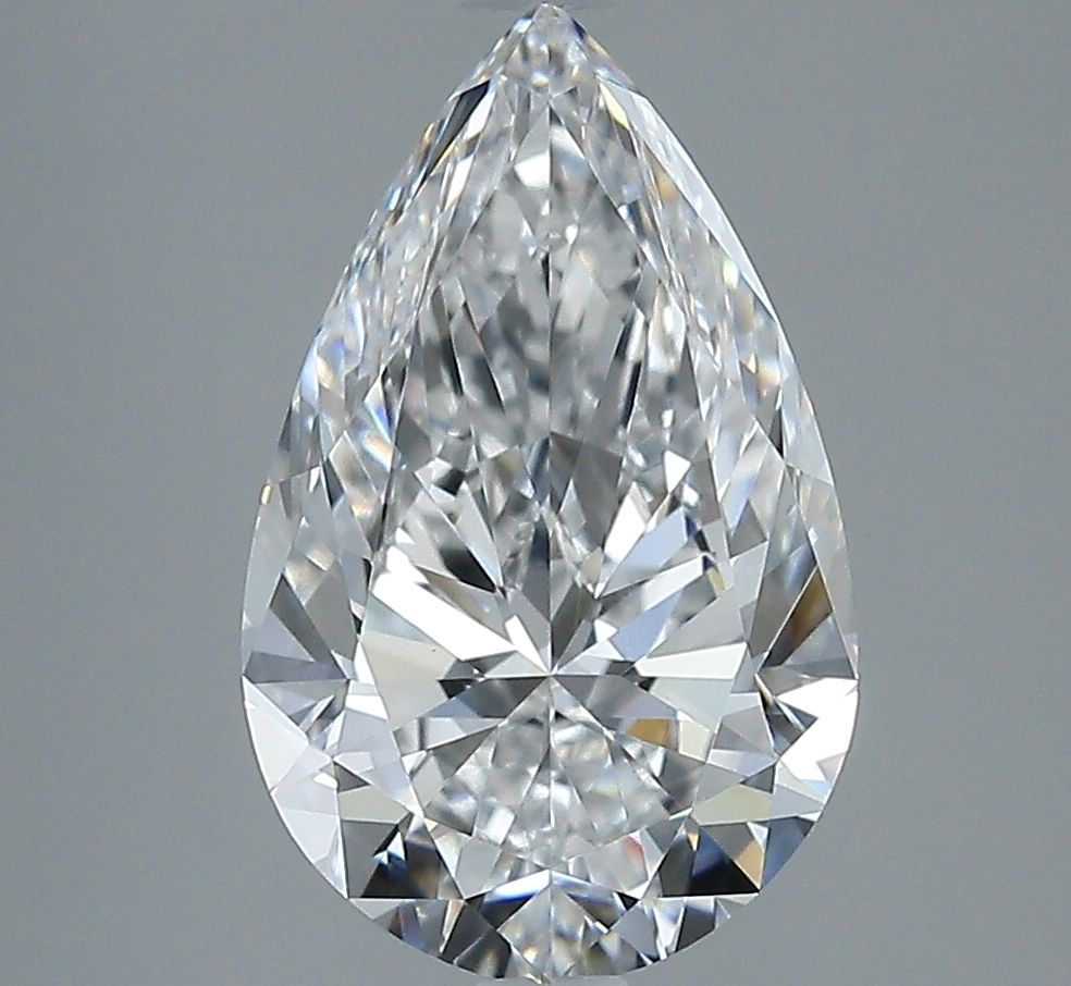 3.01 Carat D-VS1 Pear Cut Diamond
