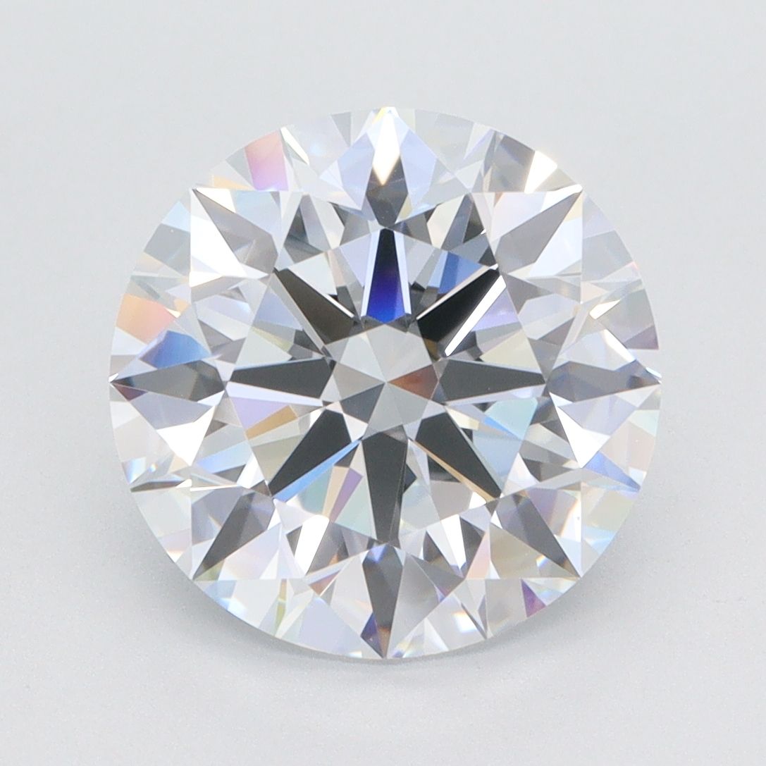 4.00 Carat F-VVS2 Round Lab Diamond
