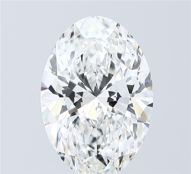 5.07 Carat E-VS1 Oval Lab Diamond