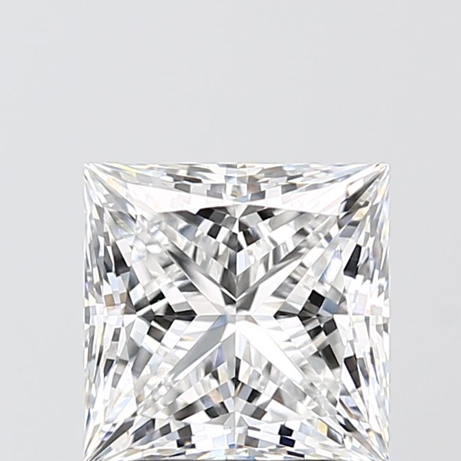 3.09 Carat D-VVS1 Princess Lab Diamond