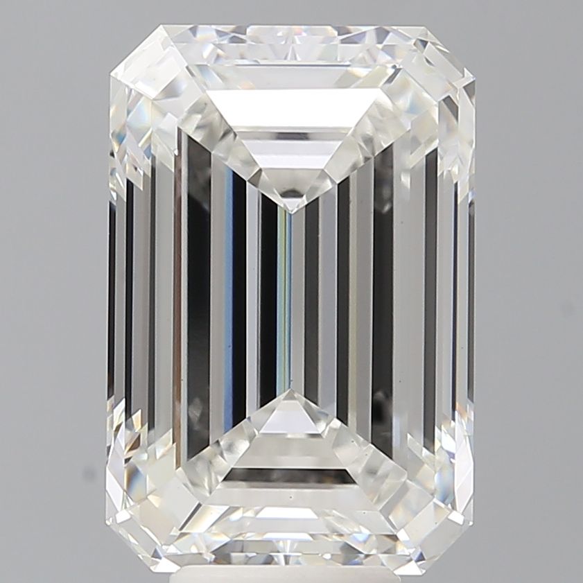 7.95 Carat F-VVS2 Emerald Lab Diamond