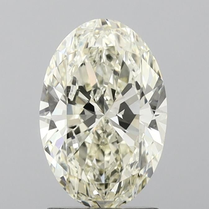 1.80 Carat L VS1 Oval Diamond